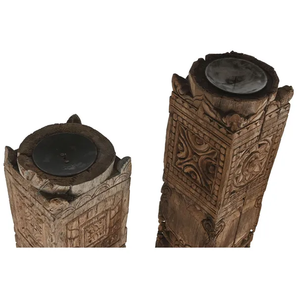 Decorative Figure Home ESPRIT Brown Black Single part