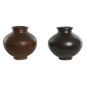 Vase Home ESPRIT Ceramic 40 x 40 x 30 cm