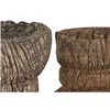 Decorative Figure Home ESPRIT Black Dark brown Single part