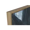 Canvas Home ESPRIT Blue White Abstract Modern 131 x 3,8 x 131 cm