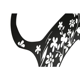 Wall Decoration Home ESPRIT Black Cat 37 x 1,3 x 48 cm (4 Units)