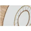 Canvas Home ESPRIT White Natural Boho 92 x 4,5 x 92 cm (2 Units)