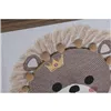 Canvas Home ESPRIT White Natural Children's animals 30 x 2,6 x 30 cm (3 Units)