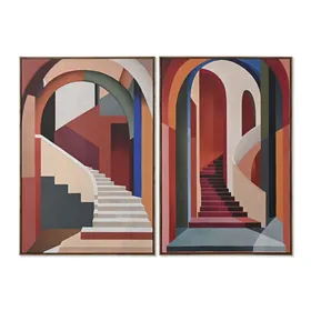 Canvas Home ESPRIT polystyrene Canvas 80 x 4,5 x 120 cm