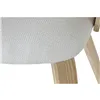 Dining Chair Home ESPRIT White Polyester Wood 60 x 57,5 x 79 cm