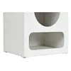 Nightstand Home ESPRIT White MDF Wood 40 x 30 x 48 cm
