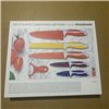 Set of Ceramic Coated Knives with Peeler Knoolvs InnovaGoods 6 Pieces