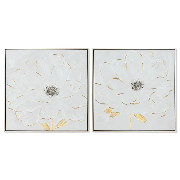 Canvas Home ESPRIT polystyrene Canvas 62 x 4,5 x 62 cm