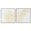 Canvas Home ESPRIT Canvas MDF Wood 42 x 4 x 42 cm