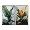 Canvas Home ESPRIT Green Palms Tropical 80 x 3,5 x 120 cm (2 Units)