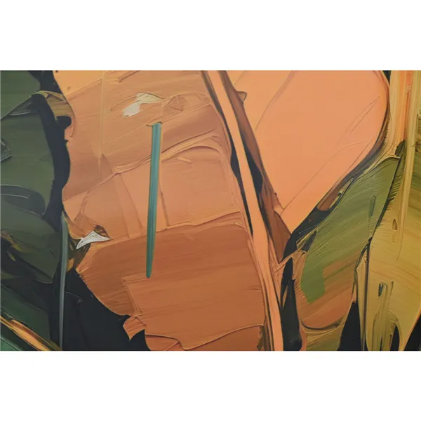 Canvas Home ESPRIT Green Palms Tropical 80 x 3,5 x 120 cm (2 Units)
