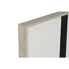 Canvas Home ESPRIT White Black Abstract Modern 82 x 3,8 x 102 cm (2 Units)