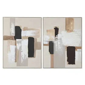 Canvas Home ESPRIT polystyrene Canvas 92 x 4 x 122 cm