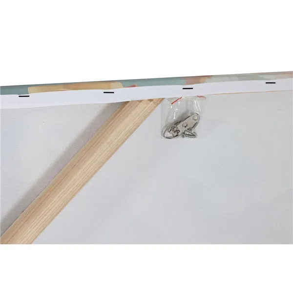 Canvas Home ESPRIT Printed Modern 120 x 3 x 80 cm 120 x 2,5 x 80 cm (2 Units)