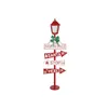 Lantern Home ESPRIT Red Metal 54,5 x 22 x 154 cm