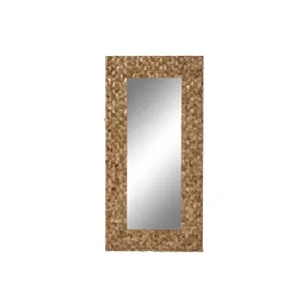 Wall mirror Home ESPRIT Brown Modern 91 x 5 x 183 cm