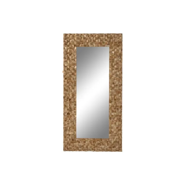Wall mirror Home ESPRIT Brown Modern 91 x 5 x 183 cm