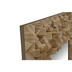 Wall mirror Home ESPRIT Brown Modern 91 x 5 x 183 cm