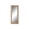 Wall mirror Home ESPRIT Natural Modern 76 x 4 x 183 cm