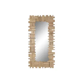 Wall mirror Home ESPRIT Natural Trunks Bali 91 x 3 x 183 cm