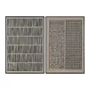 Canvas Home ESPRIT Plaster Canvas 83 x 4 x 123 cm