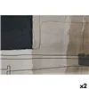Canvas Home ESPRIT Velvet Canvas 83 x 4 x 123 cm