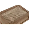 Jewelry box Home ESPRIT Natural Bamboo Rattan 23 x 15 x 8 cm (10 Pieces)