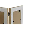 Photo frame Home ESPRIT Brown Beige Natural Ivory Crystal polystyrene Scandinavian 31 X 2 X 21 cm (4 Units)