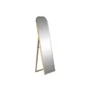 Free standing mirror Home ESPRIT Natural Crystal Pinewood 50 X 40 X 160 cm