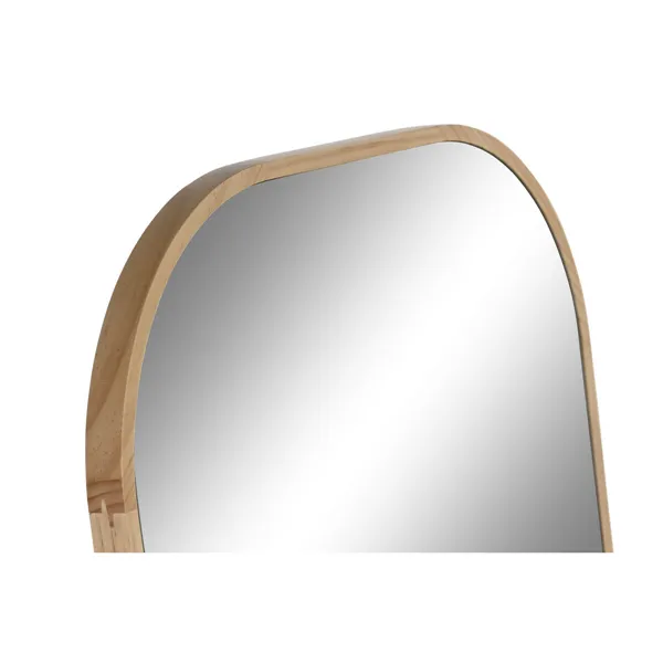 Free standing mirror Home ESPRIT Natural Crystal Pinewood 50 X 40 X 160 cm