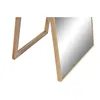 Free standing mirror Home ESPRIT Natural Crystal Pinewood 50 X 40 X 160 cm