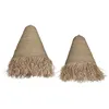 Lamp Shade Home ESPRIT Natural Aluminium Palm leaf 64 X 64 X 80 CM (2)