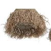 Lamp Shade Home ESPRIT Natural Aluminium Palm leaf 64 X 64 X 80 CM (2)