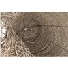 Lamp Shade Home ESPRIT Natural Aluminium Palm leaf 64 X 64 X 80 CM (2)