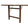 Folding Table Home ESPRIT Natural Recycled Wood 240 x 90 x 77 cm