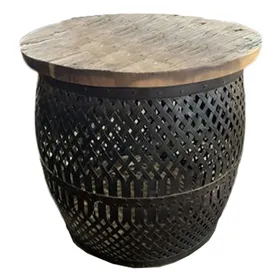 Side table Home ESPRIT Natural 58 x 58 x 55 cm
