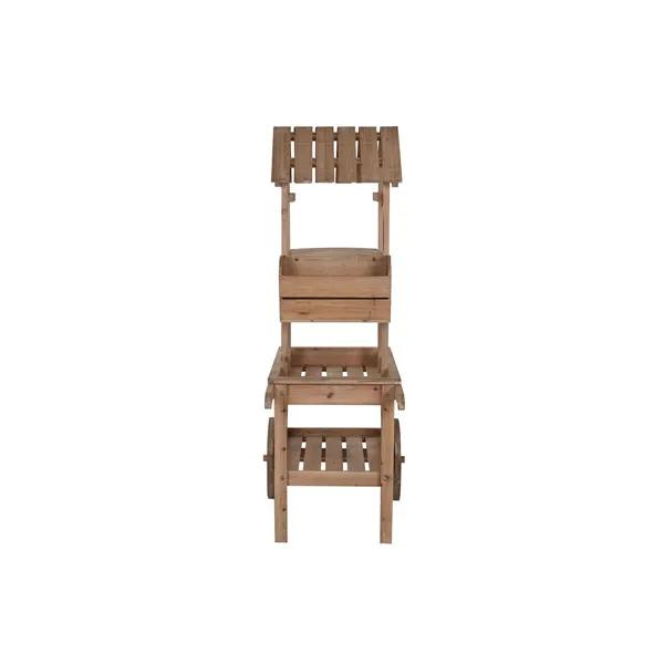 Counter Display Home ESPRIT Fir Fir wood MDF Wood 87 x 42 x 135 cm
