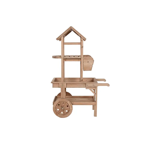 Counter Display Home ESPRIT Fir Fir wood MDF Wood 87 x 42 x 135 cm
