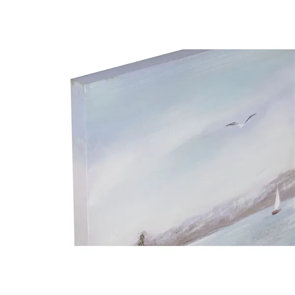 Canvas Home ESPRIT Lavendar 140 x 3 x 70 cm 140 X 3 X 70,5 CM (2 Units)