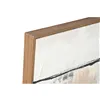Canvas Home ESPRIT Black Golden Abstract Urban 100 x 4 x 100 cm (2 Units)