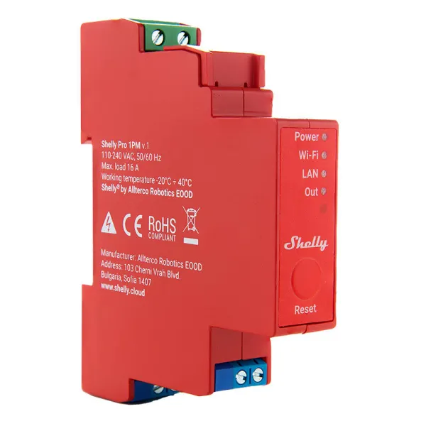 Relemoduuli Shelly DIN PRO 1PM