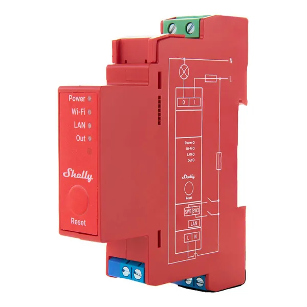 Relemoduuli Shelly DIN PRO 1PM