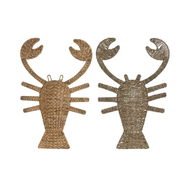 Wall Decoration Home ESPRIT Natural Mediterranean (2 Units)