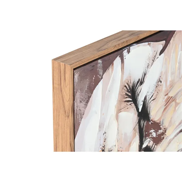 Canvas Home ESPRIT Brown Grey Elephant Colonial 60 x 3,5 x 90 cm (2 Units)