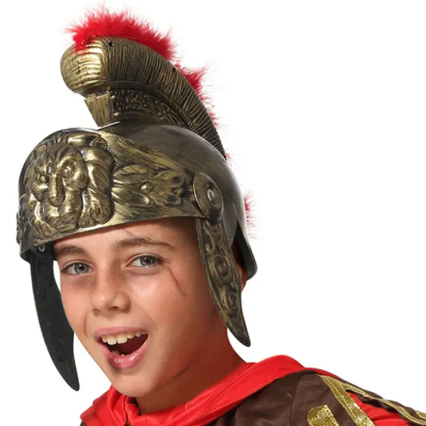Šalmas Romėnas Vaikiškas Auksinis