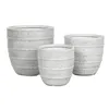 Planter Home ESPRIT Grey Magnesium (3 Pieces)