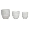 Planter Home ESPRIT Grey Magnesium (3 Pieces)