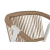 Table set with 6 chairs Home ESPRIT White Natural 180 x 90 x 75 cm