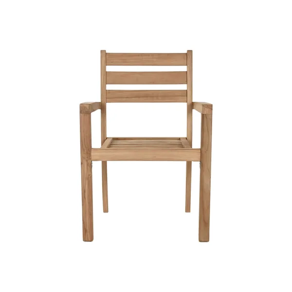 Garden chair Home ESPRIT Brown Teak 67 x 55 x 95 cm