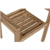 Garden chair Home ESPRIT Brown Teak 67 x 55 x 95 cm